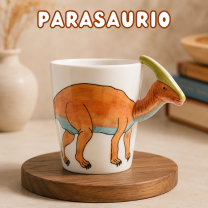 Taza de Dinosaurio 3D