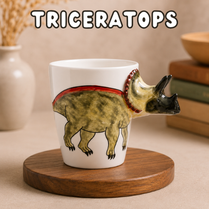 Taza de Dinosaurio 3D