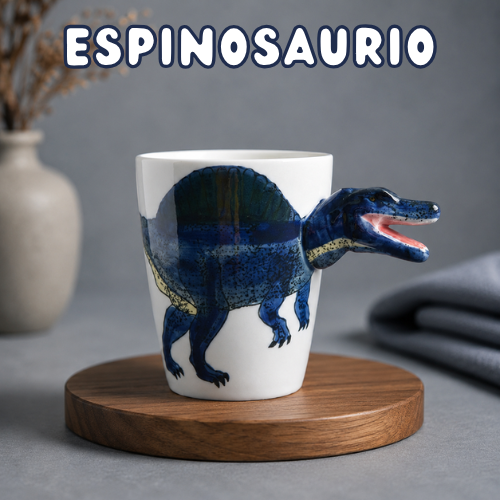 Taza de Dinosaurio 3D